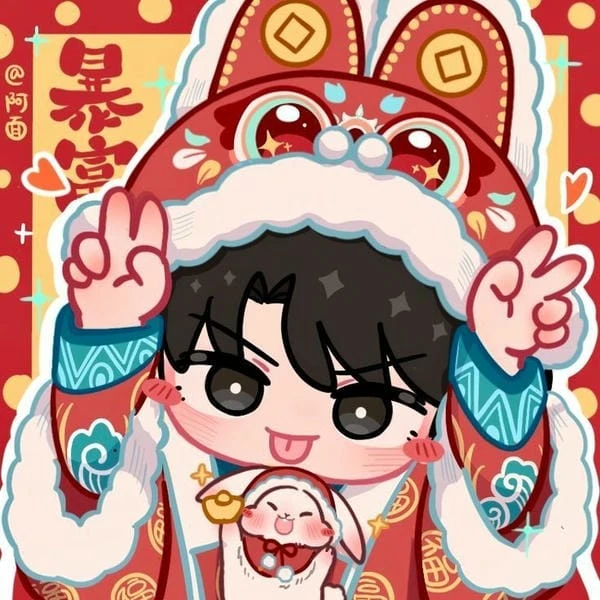 Avatar Tết phong cách anime