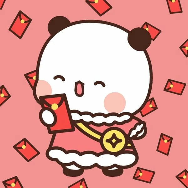 Hình Tết anime đáng yêu