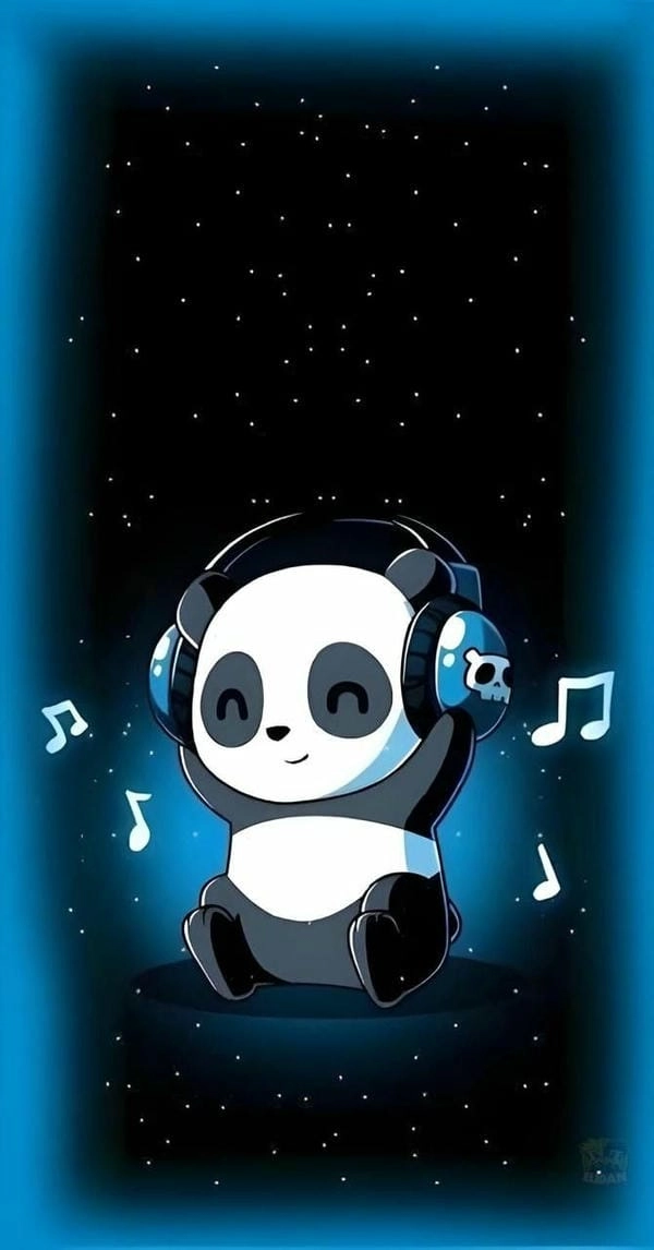 hình nền gấu trúc cho điện thoại anime