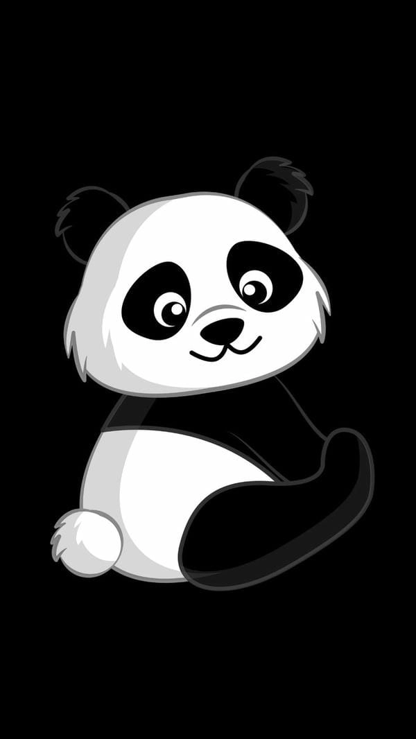 hình nền điện thoại gấu trúc ngộ nghĩnh