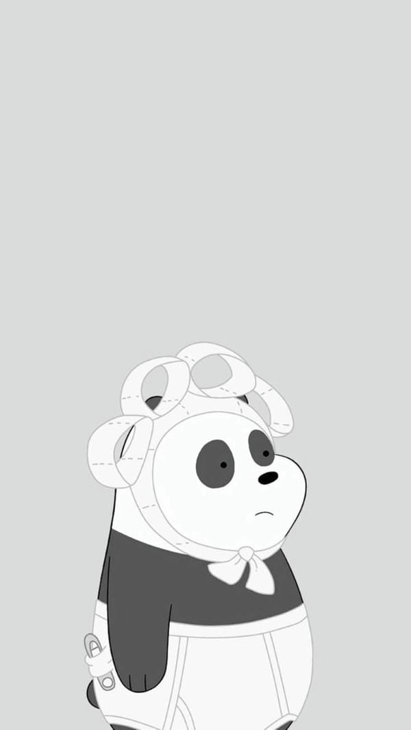 hình nền điện thoại gấu trúc chibi