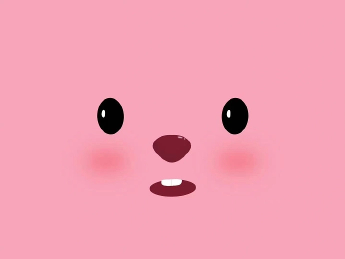 hình nền máy tính cute màu hồng