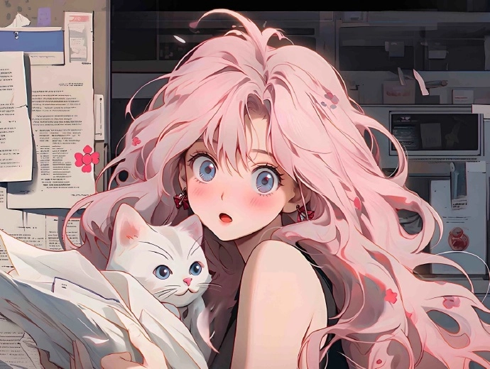 hình nền máy tính cute anime