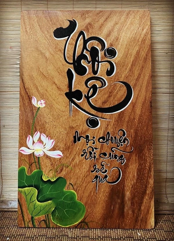 hình nền thư pháp đẹp cho điện thoại thôi kệ