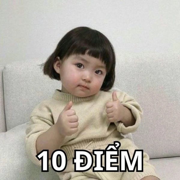Meme 10 điểm trending