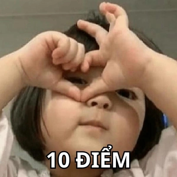 ảnh meme 10 điểm mới nhất