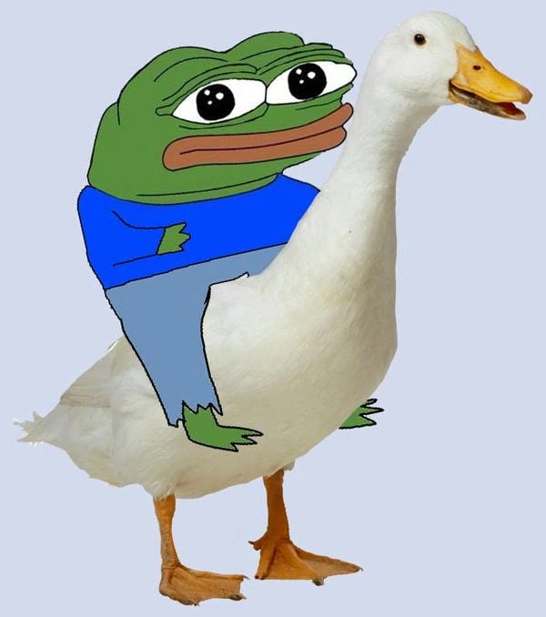 ếch xanh meme bựa
