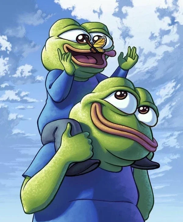 meme ếch xanh cười nghiêng ngả