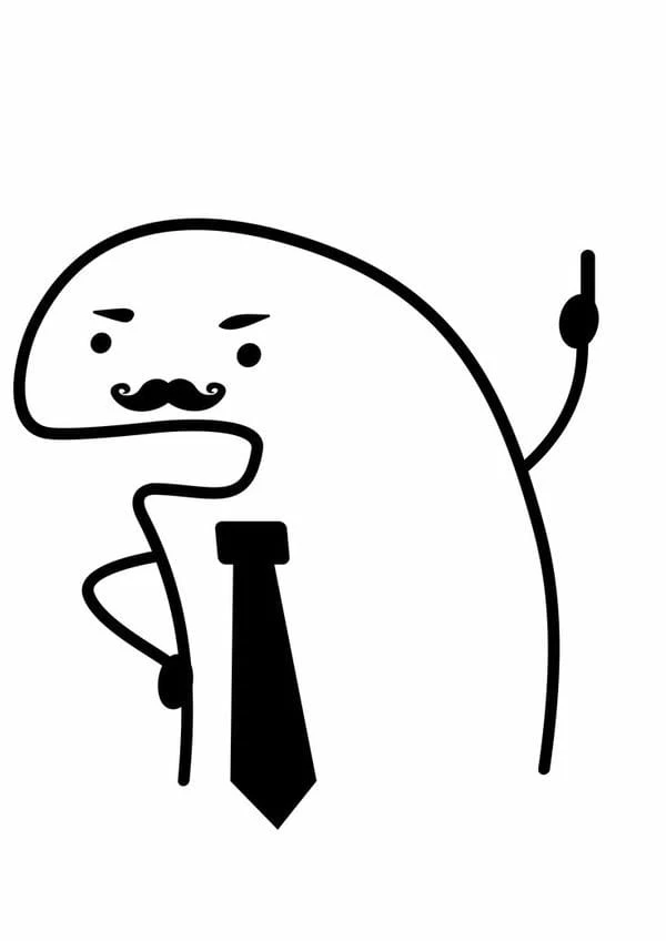 meme flork quý ông
