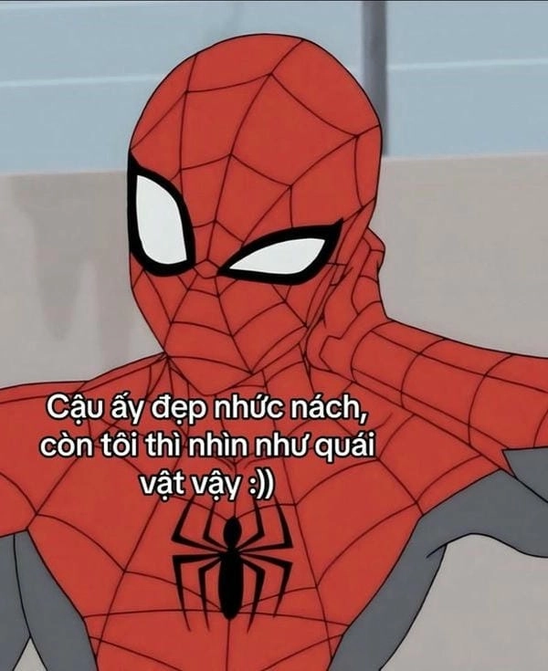 meme người nhện hoạt hình
