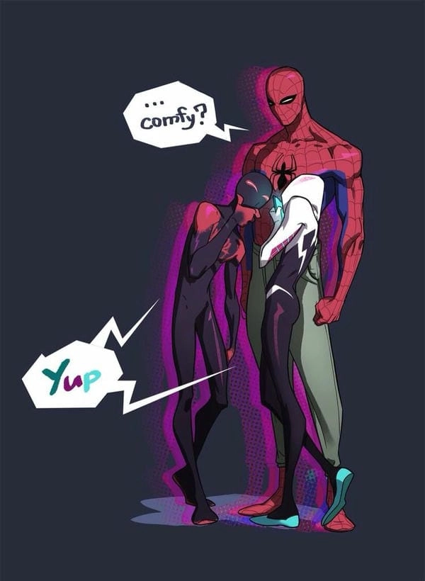 ảnh người nhện meme phong cách anime