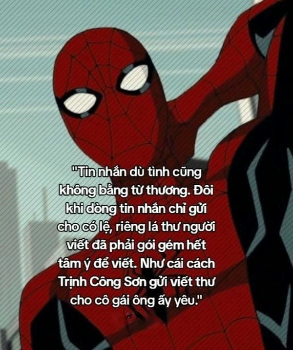 ảnh người nhện meme tâm sự