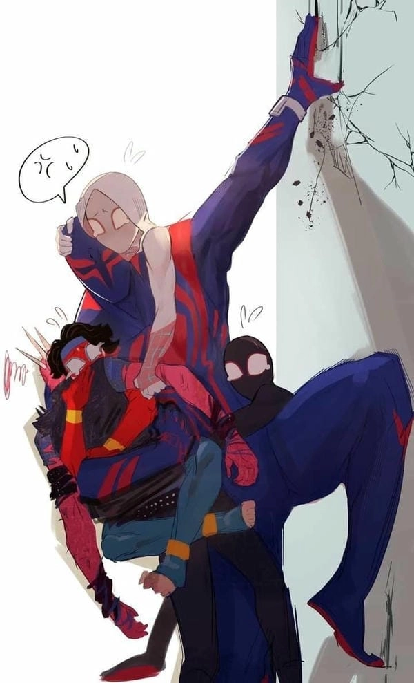 ảnh người nhện meme anime