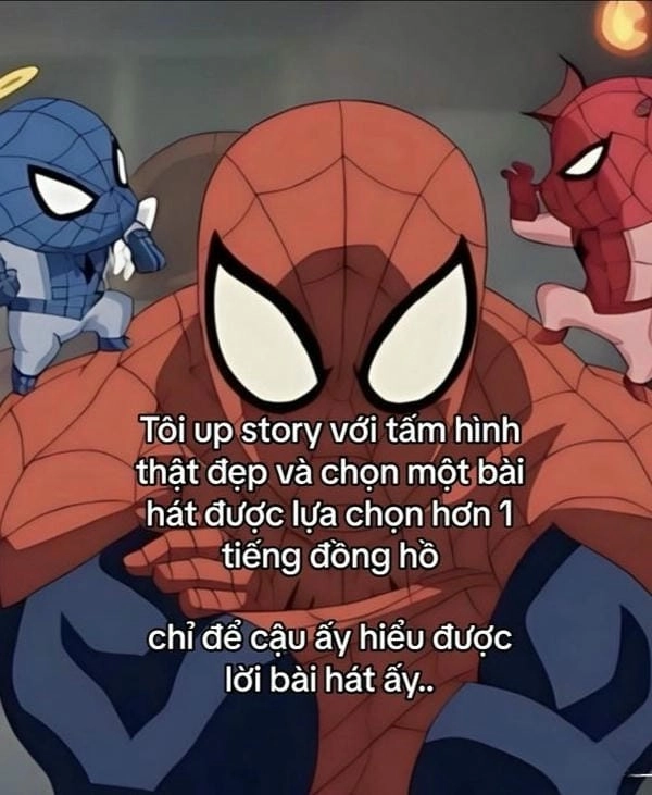 ảnh người nhện meme hài bựa