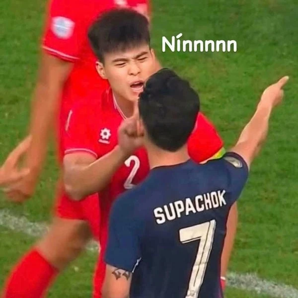 meme Duy Mạnh nín