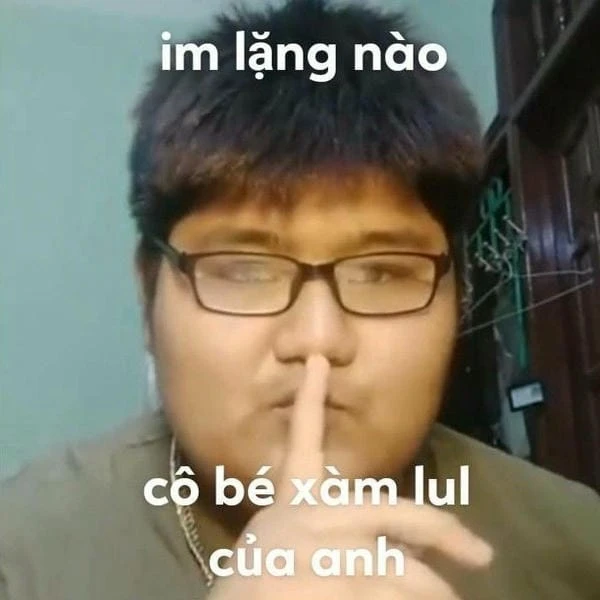 tải ảnh Nín meme 