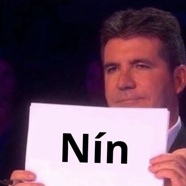 Hình ảnh meme chữ nín