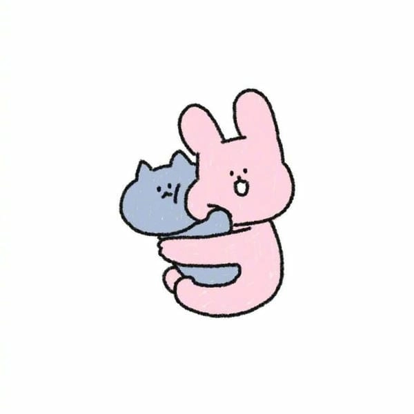 tải sticker ôm nhau