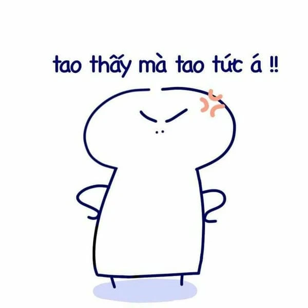 Meme giận ngầu khó đỡ