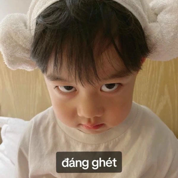 Meme giận dỗi hài cute