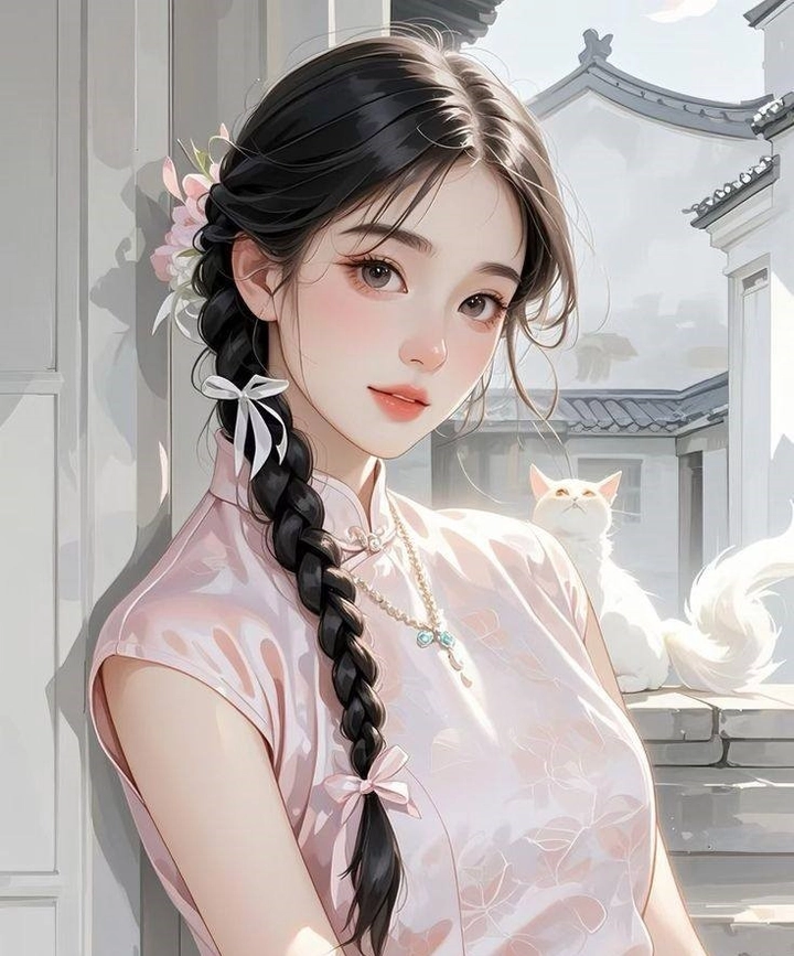 ảnh gái anime cute