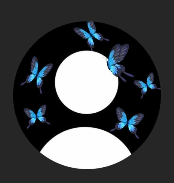 avatar ẩn danh bươm bướm