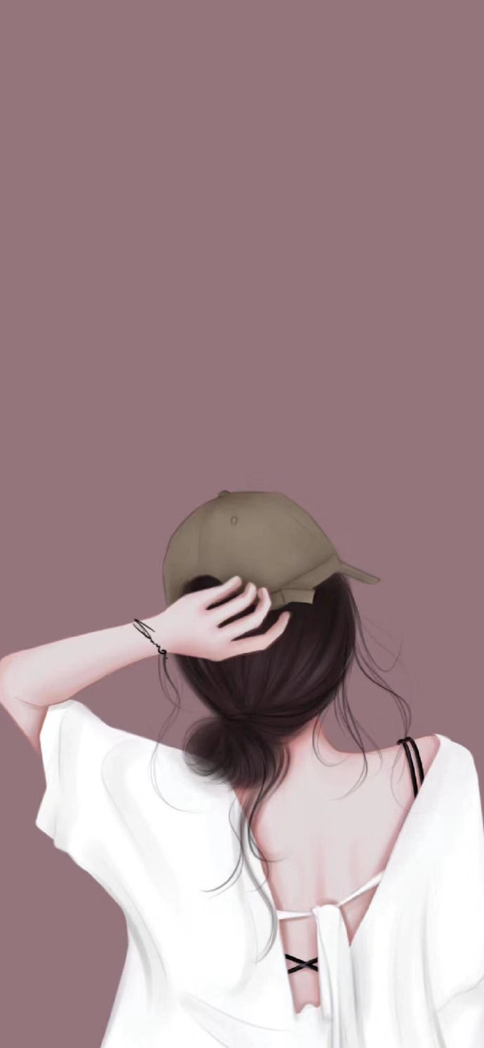 hình ảnh cô gái buồn quay lưng anime
