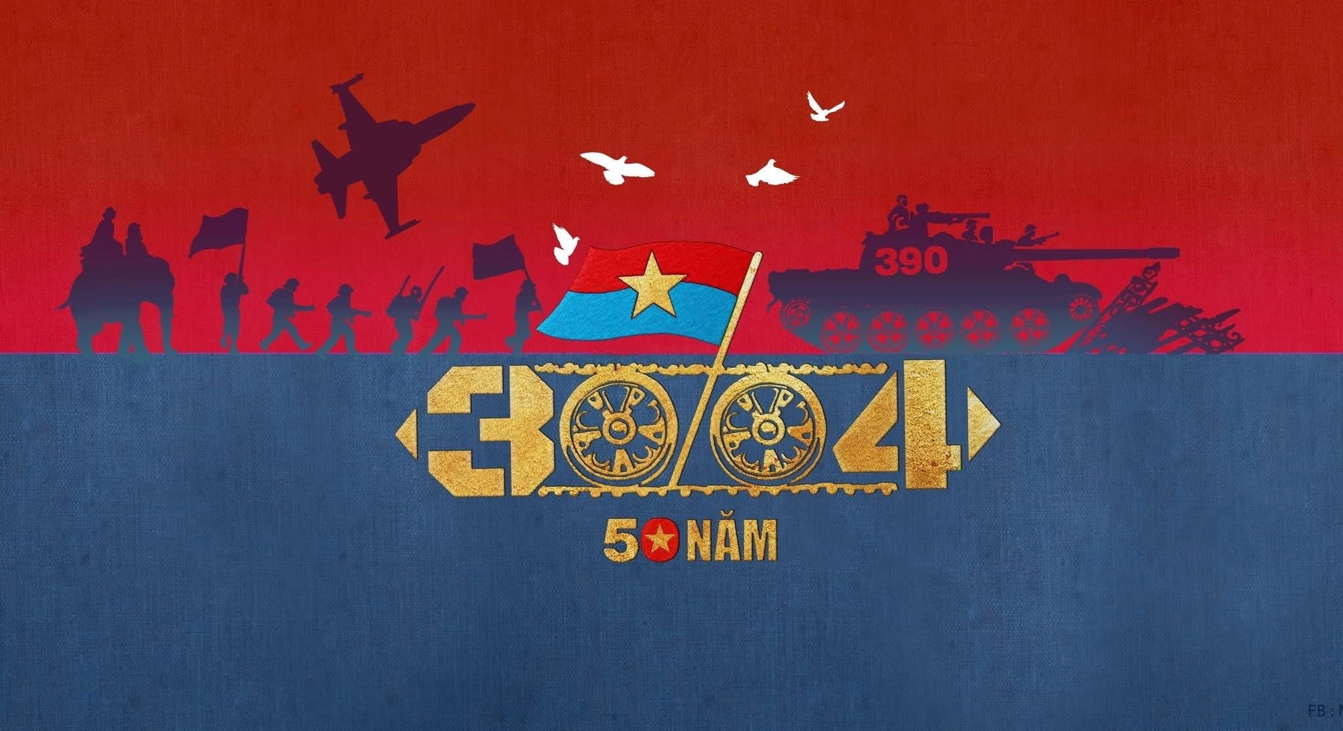 hình nền pc cờ kỷ niệm 30/4