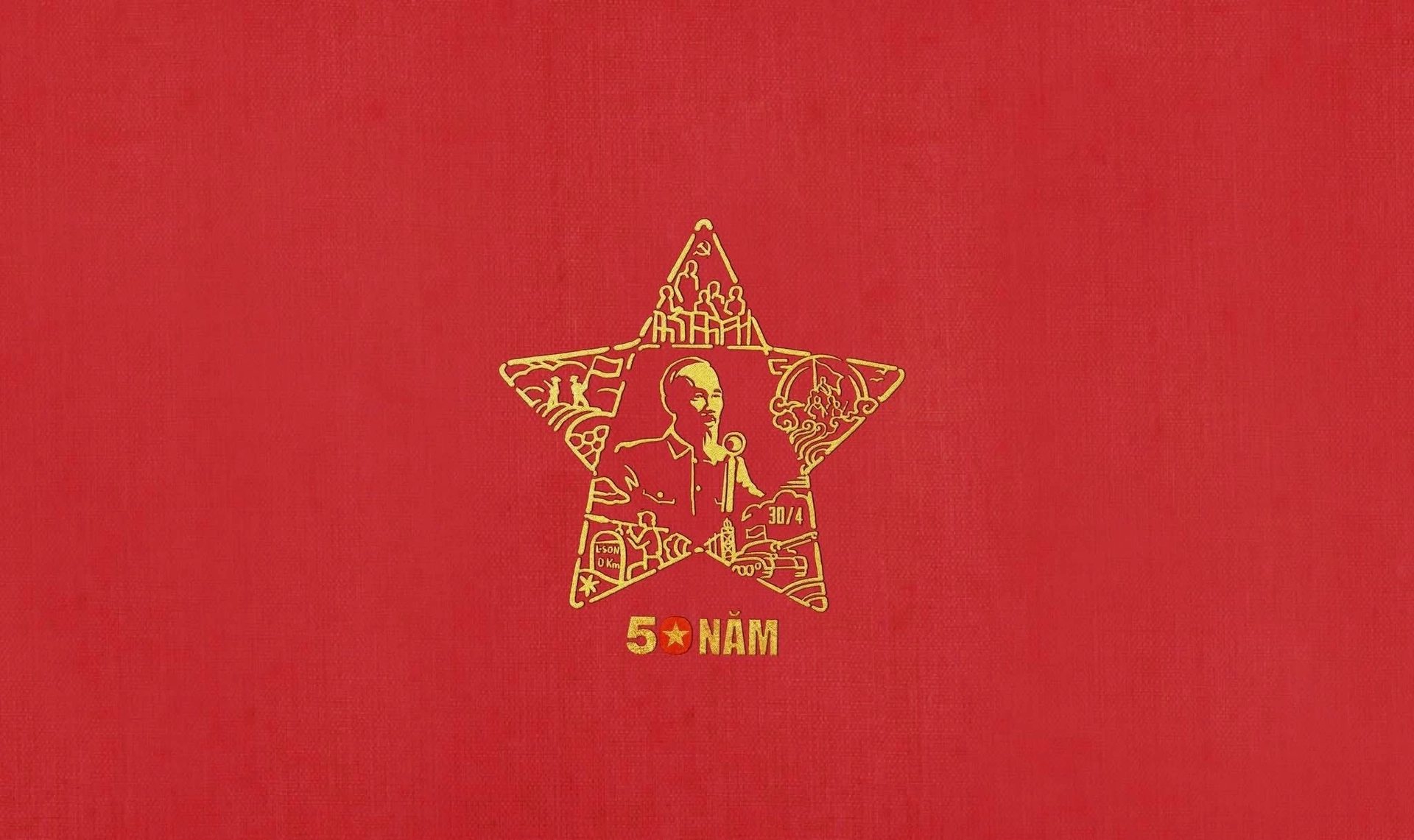hình nền kỷ niệm 50 năm giải phóng MN
