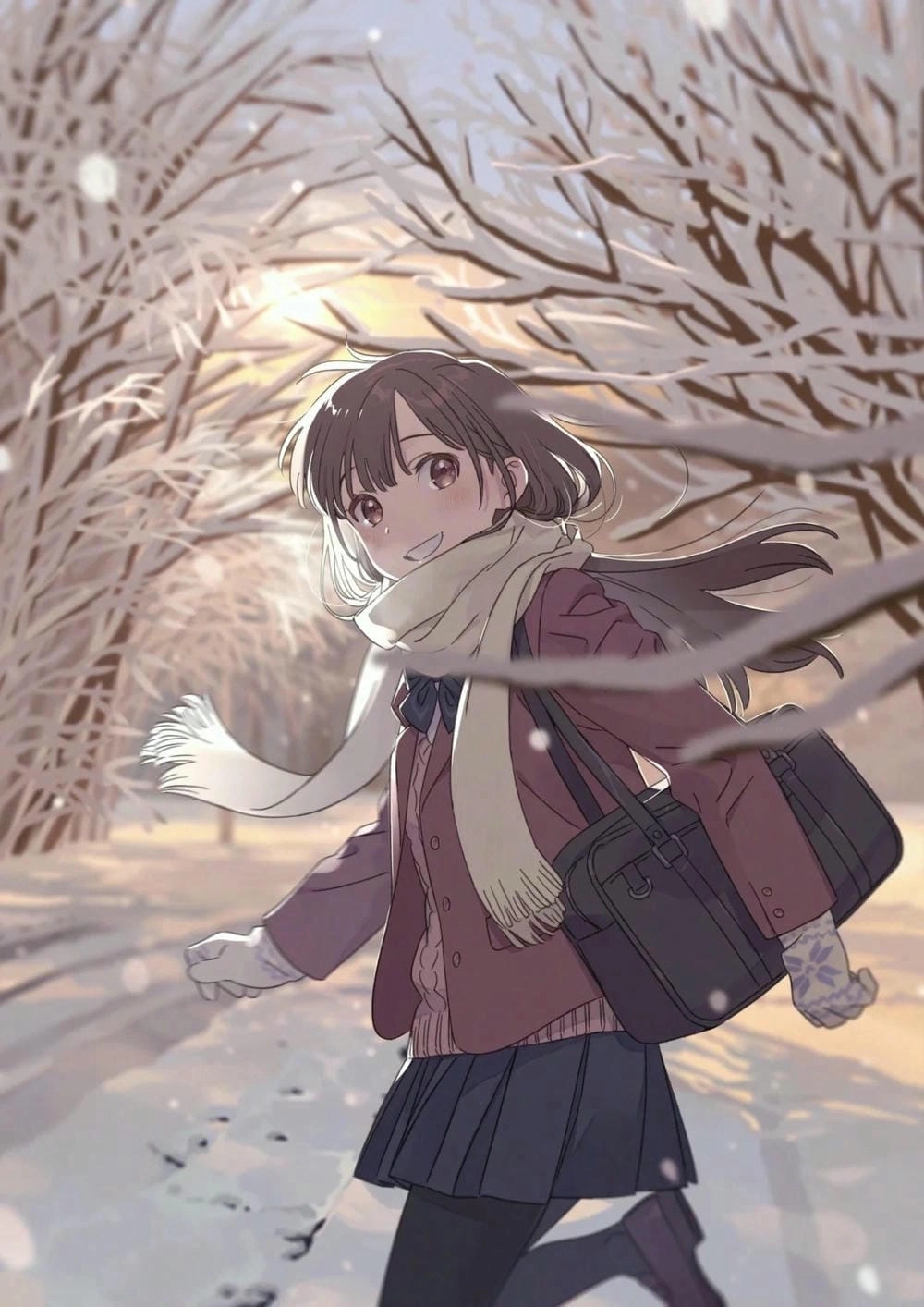 hình nền anime chill buồn