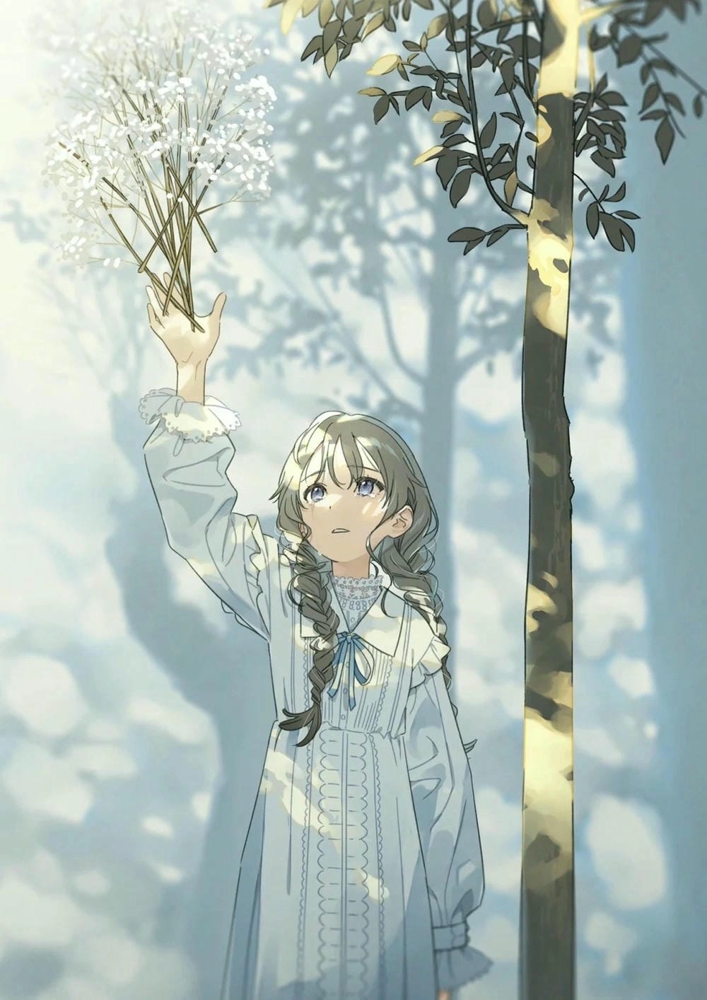 Ảnh anime phong cách lofi chill