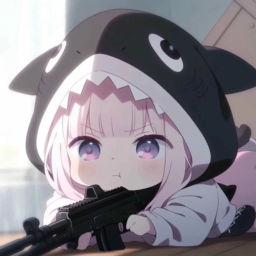 Ảnh anime cute phô mai que siêu đẹp