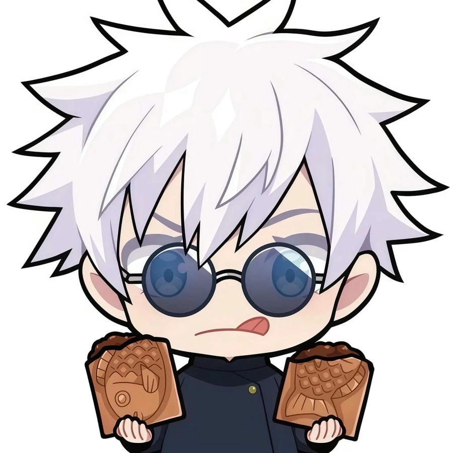ảnh anime Gojo chibi