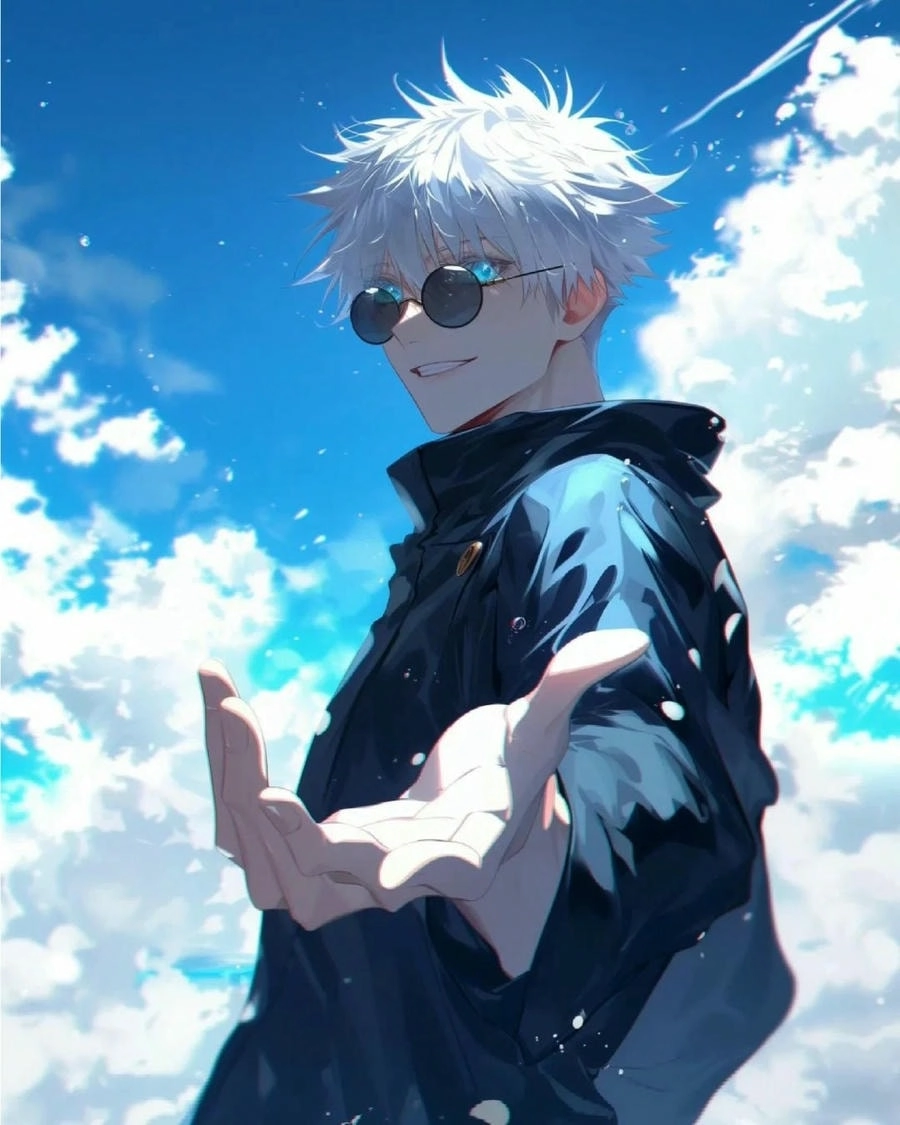 hình ảnh Gojo Satoru anime ngầu