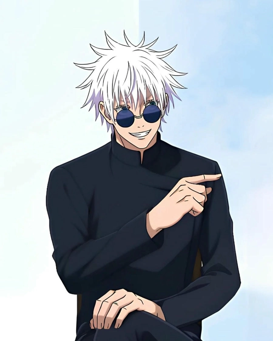 ảnh anime Gojo Satoru cool ngầu