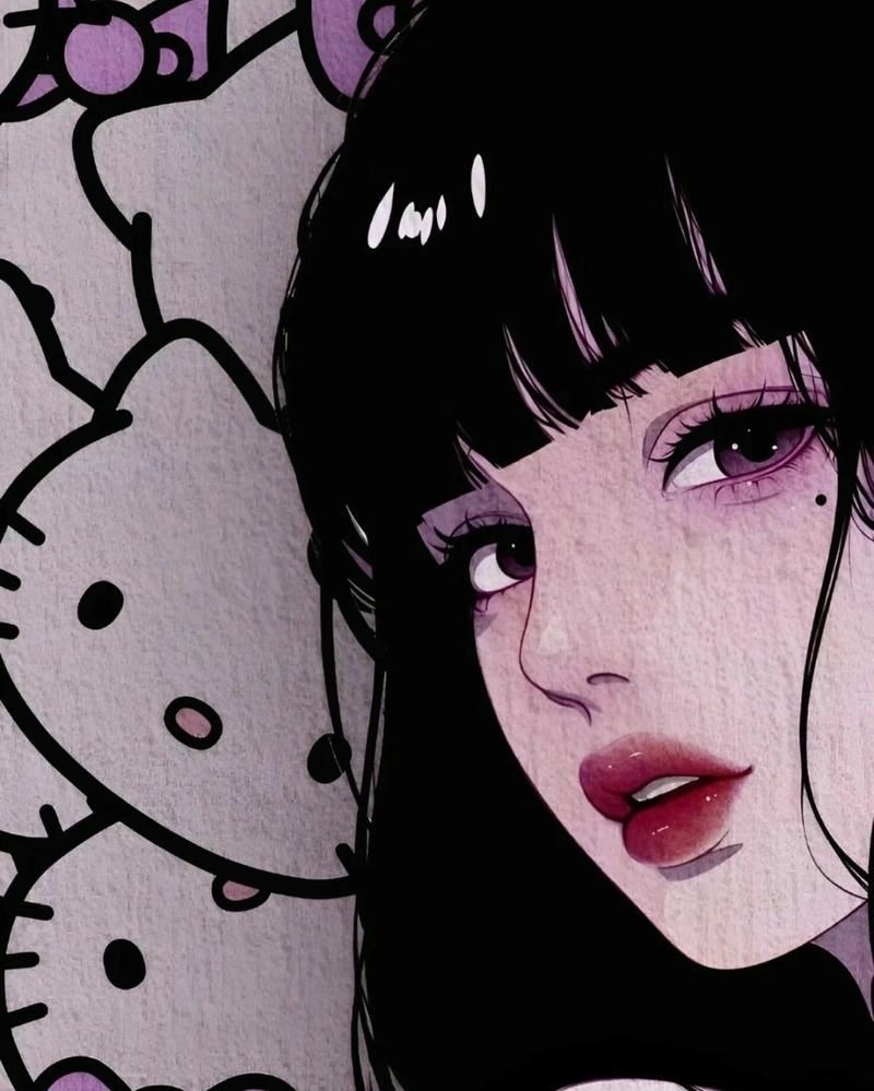 hình ảnh anime ngầu cute nữ 