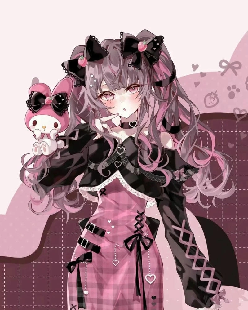 hình ảnh anime ngầu con gái 