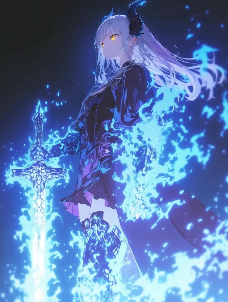 Hình anime nữ chất ngầu