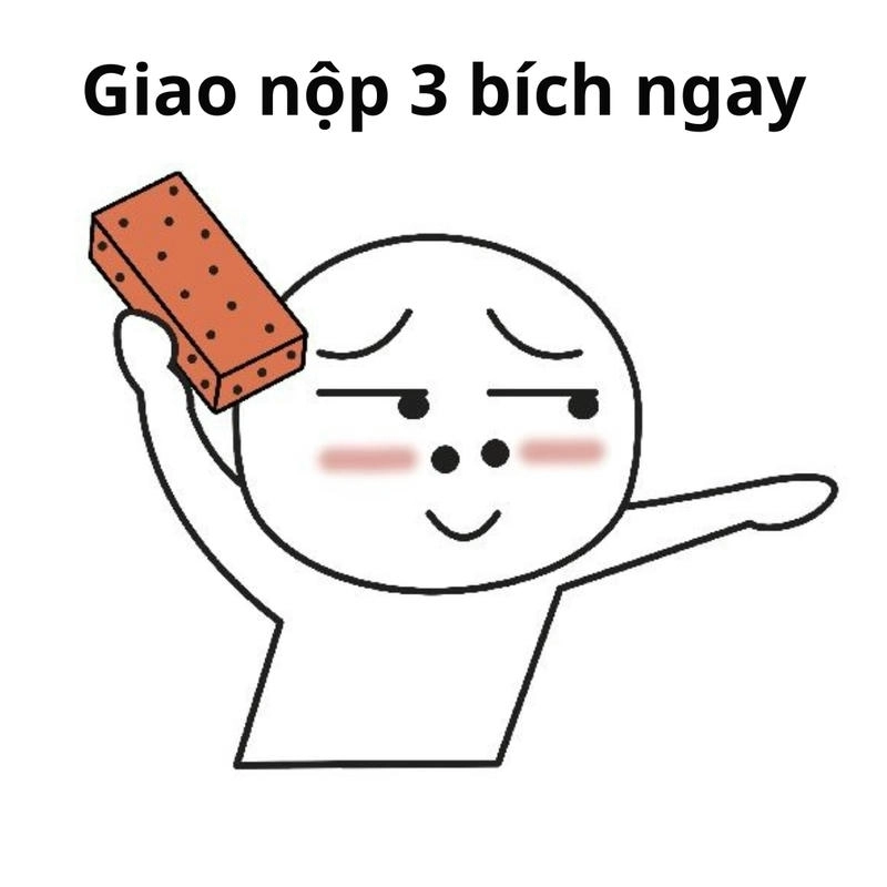 Meme 3 bích hấp dẫn