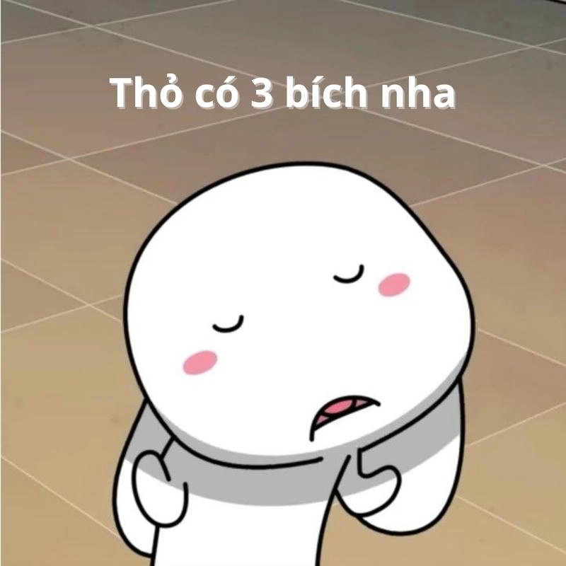 Meme thuộc loại 3 bích