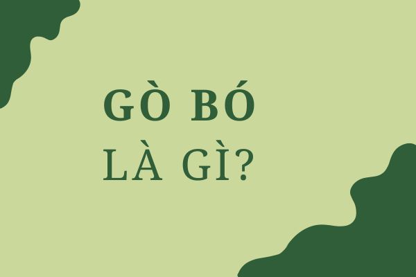 gò bó là gì