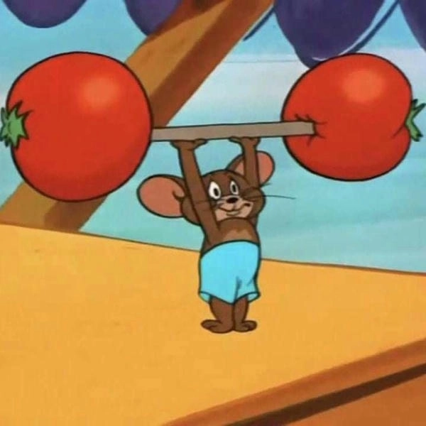Ảnh meme hoạt hình Tom và Jerry