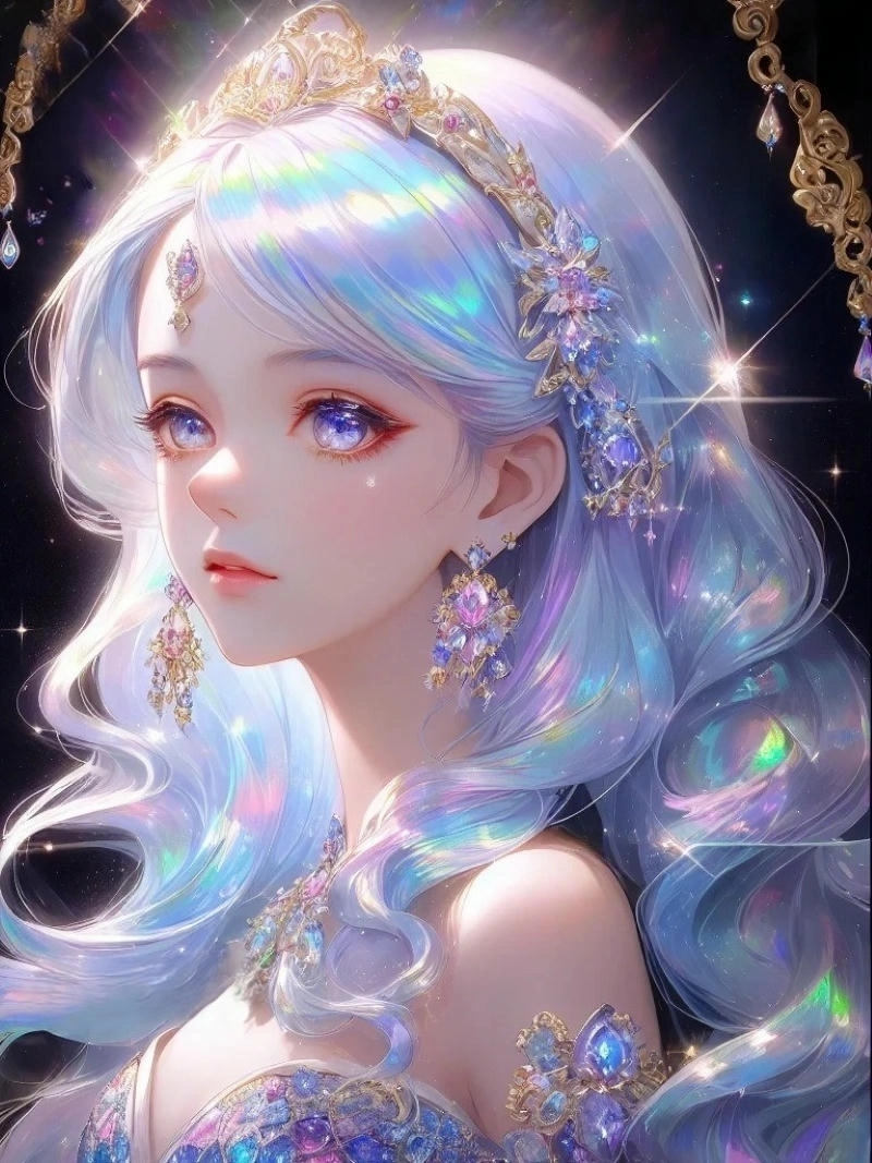 cung xử nữ anime chibi