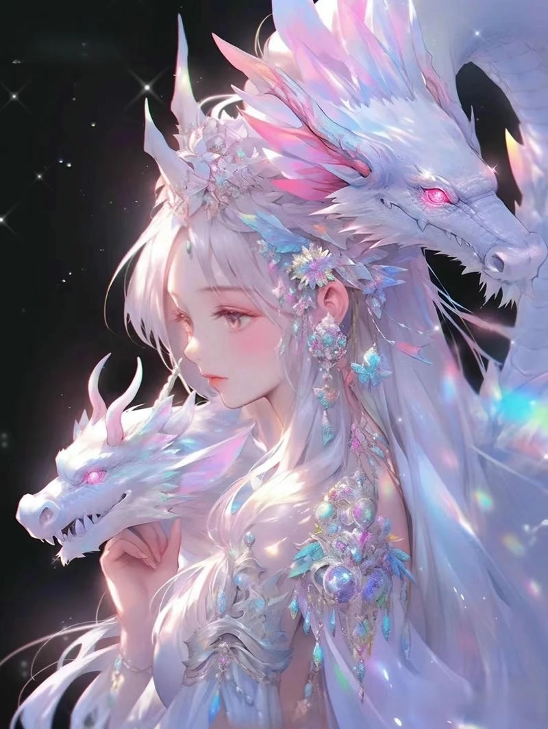 Hình vẽ chibi Xử Nữ anime dễ thương