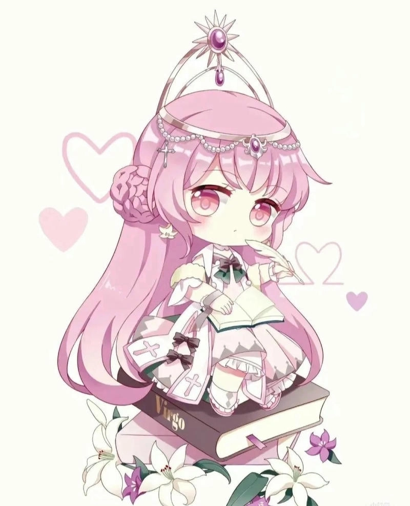 tải ảnh cung xử nữ anime đơn giản