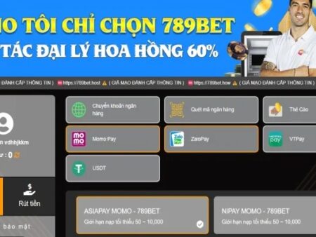 Nạp tiền 789bet: Đơn giản, dễ dàng, ai cũng làm được