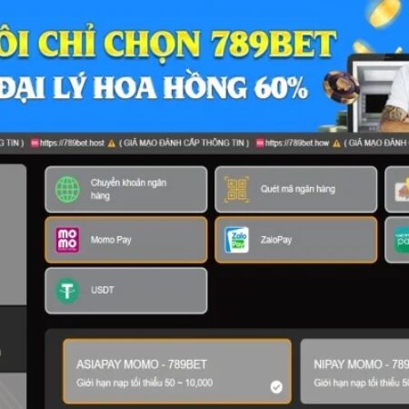 Nạp tiền 789bet: Đơn giản, dễ dàng, ai cũng làm được