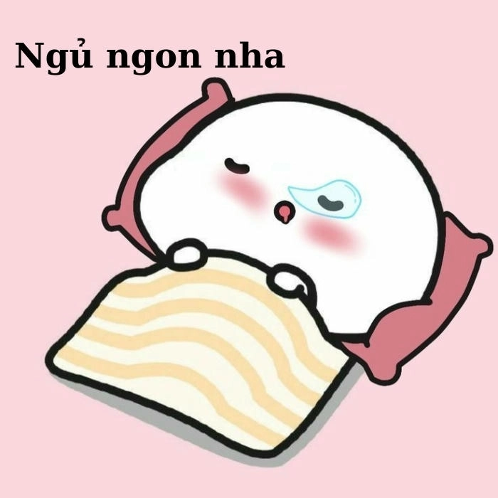 Meme ngủ ngon ngọt ngào và cute