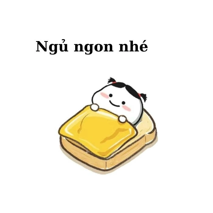 Meme ngủ ngon cute