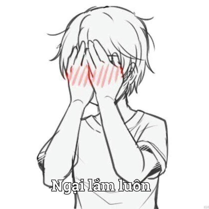 Meme ngại ngùng ngập tràn sự ngây thơ